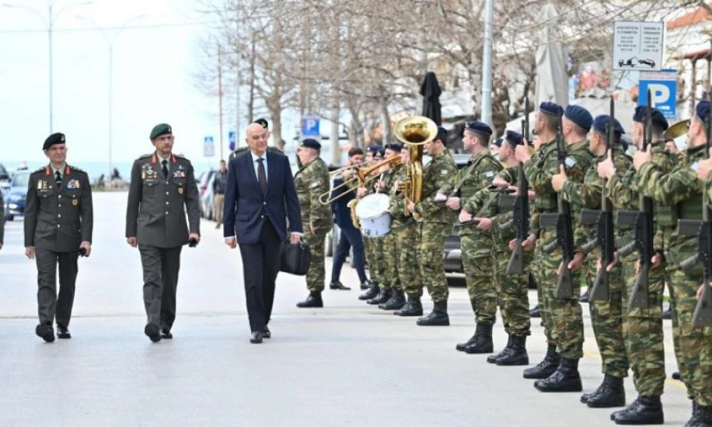 Στην Αλεξανδρούπολη ο Ν. Δένδιας-Επισκέφθηκε την οριογραμμή της Ελλάδας στον Έβρο και το φυλάκιο Γέφυρας Κήπων